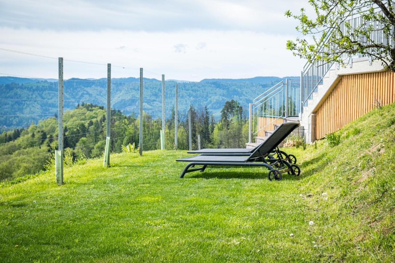 Ferienwohnung Traumaussicht Leutschach Bagian luar foto